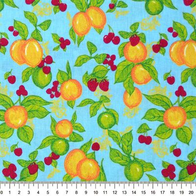 Tecido-Tricoline-Limao-Fundo-Azul-Della-Aviamentos-9492.