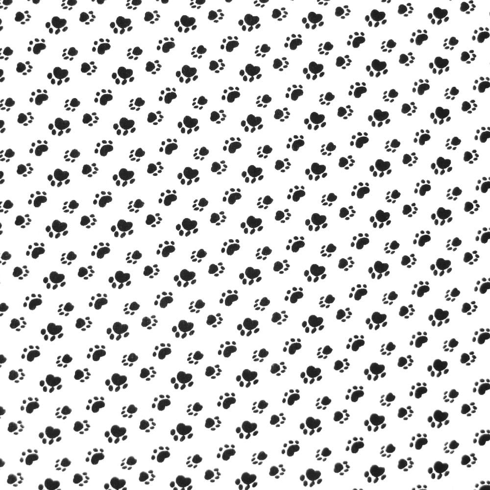 Tecido-Tricoline-Animal-Pegadas-Fundo-Branco-Della-Aviamentos-9467