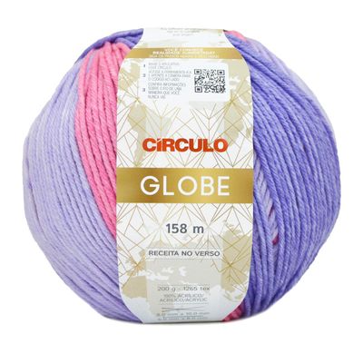 Fio-Globe-Circulo-200-g-Cor-3278-Algodao-Doce-Della-Aviamentos