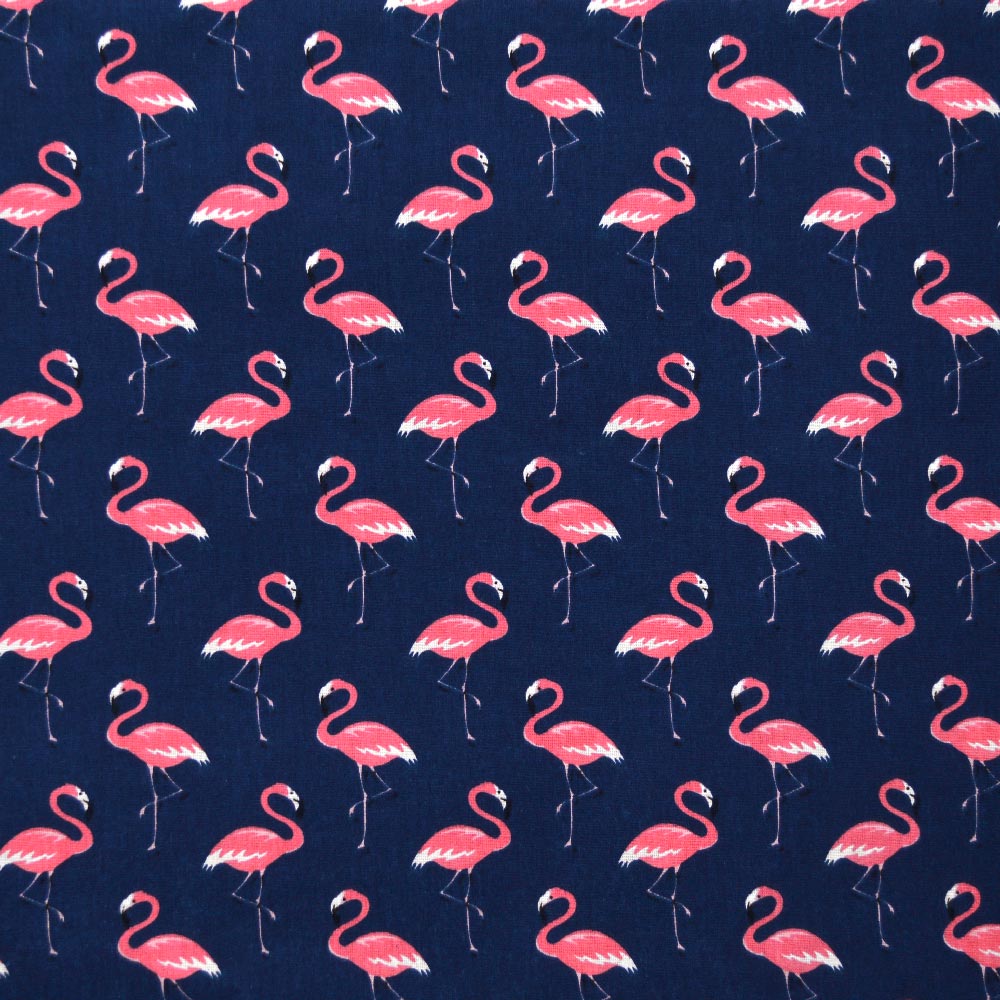 Tecido-Tricoline-Flamingo-Fundo-Azul-Marinho-9634