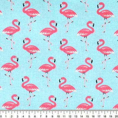 Tecido-Tricoline-Flamingo-Fundo-Azul-Claro-9633.