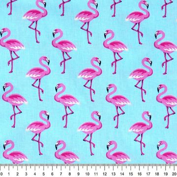 Tecido-Tricoline-Flamingo-Fundo-Azul-9632.