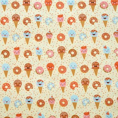 Tecido-tricoline-sorvetes-e-donuts-fundo-creme-Della-Aviamentos-9721