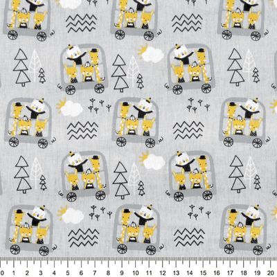 Tecido-Tricoline-Animais-No-Carrinho-Fundo-Cinza-Della-Aviamentos-9669.