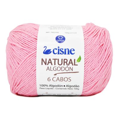 Linha-Natural-Algodon-Cisne-com-6-Cabos-100g-Cor-25-Rosa-Della-Aviamentos