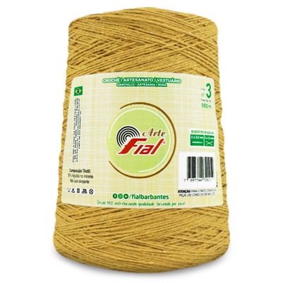 Barbante-Arte-Fial-980-m-cor-16-Mostarda-Della-Aviamentos