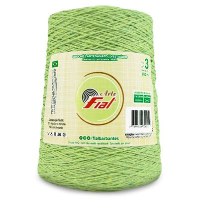 Barbante-Arte-Fial-980-m-cor-44-Verde-Abacate-Della-Aviamentos