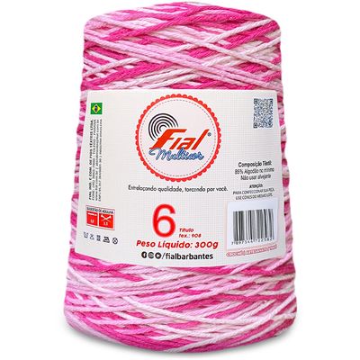 Barbante-Multicor-Fial-300-g-cor-81-Pink-Della-Aviamentos
