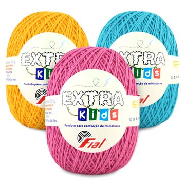 Barbante-Extra-Kids-Fial-250-m-Capa-Della-Aviamentos Barbante-Extra-Kids-Fial-250-m-Capa-Della-Aviamentos
