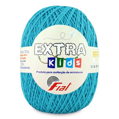 Barbante-Extra-Kids-Fial-250-m-Cor-56-Azul-Turquesa-Della-Aviamentos