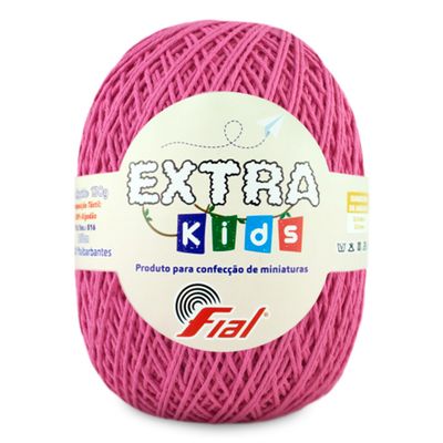 Barbante-Extra-Kids-Fial-250-m-Cor-81-Pink-Della-Aviamentos