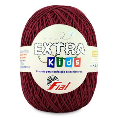 Barbante-Extra-Kids-Fial-250-m-Cor-83-Bordo-Della-Aviamentos