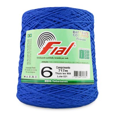 Barbante-Colorido-Fial-n-6-700-g-Cor-59-Azul-Royal-Della-Aviamentos