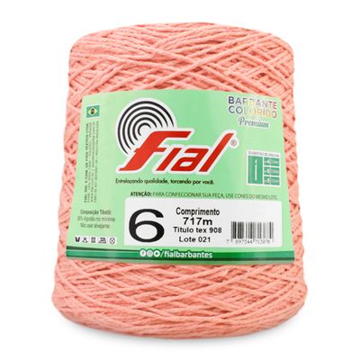 Barbante-Colorido-Fial-n-6-700-g-Cor-65-Salmao-Della-Aviamentos