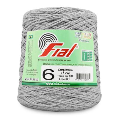 Barbante-Colorido-Fial-n-6-700-g-Cor-89-Cinza-Della-Aviamentos