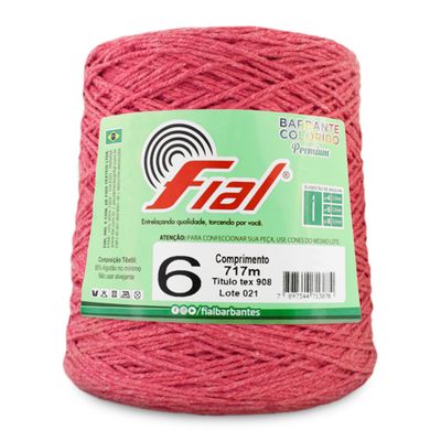Barbante-Colorido-Fial-n-6-700-g-Cor-73-Goiaba-Della-Aviamentos
