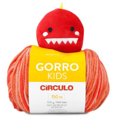 Fio-Gorro-Kids-Circulo-150-m-Cor-9994-Dino-Leo-Della-Aviamentos