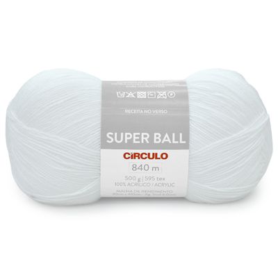 La-Super-Ball-Circulo-500-g-Cor-8001-Branco-Della-Aviamentos