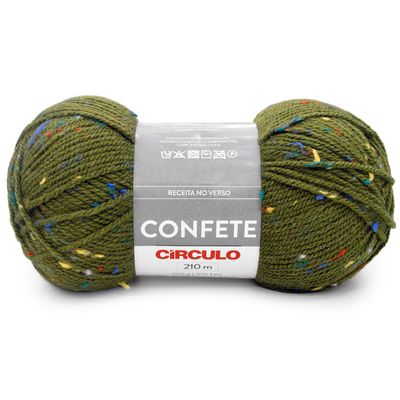 La-Confete-Circulo-100-g-Cor-5875-Amazon-Della-Aviamentos