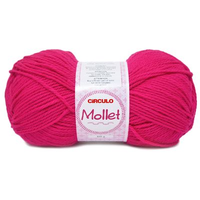 La-Mollet-Circulo-100g-Cor-390-Magenta-Della-Aviamentos