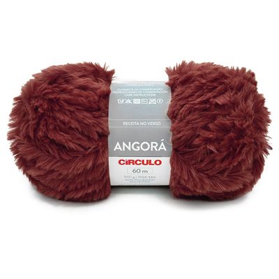 La-Angora-Circulo-100g-Cor-7351-Argila-Vermelha-Della-Aviamentos