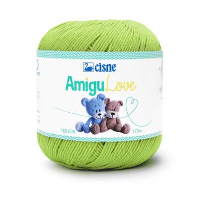 Linha-AmiguLove-Cisne-170-m-Cor-00255-Verde-Oliva-Della-Aviamentos