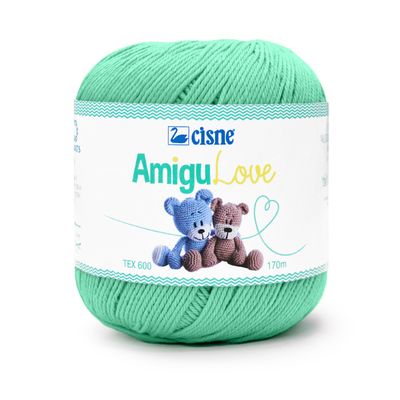 Linha-AmiguLove-Cisne-170-m-Cor-00186-Menta-Della-Aviamentos