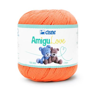 Linha-AmiguLove-Cisne-170-m-Cor-00328-Laranja-Della-Aviamentos