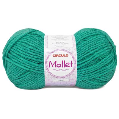 La-Mollet-Circulo-100g-Cor-5556-Verde-Tiffany-Della-Aviamentos