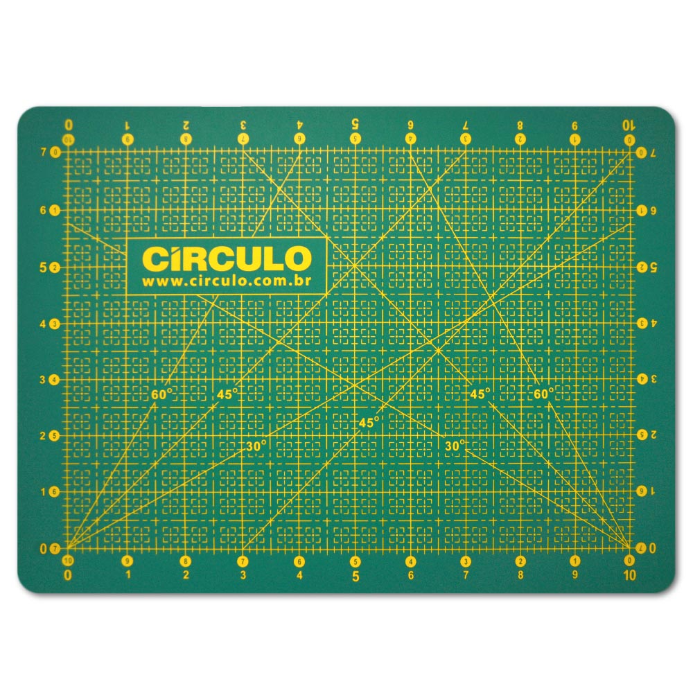 Base-para-Corte-de-Tecidos-Circulo-30x22-cm-Verde-Verso-Della-Aviamentos