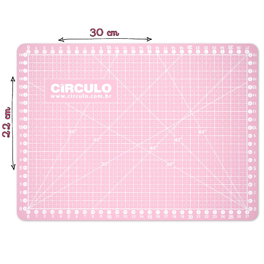 Base-para-Corte-de-Tecidos-Circulo-30x22-cm-Rosa-Frente-Della-Aviamentos