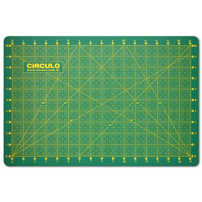 Base-para-Corte-de-Tecidos-Circulo-45x30-cm-Verde-Verso-Della-Aviamentos