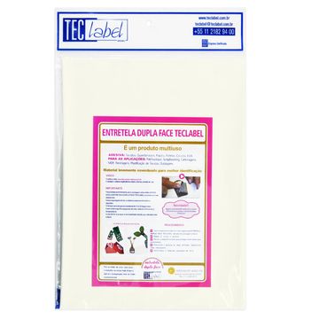 Entretela-Dupla-Face-Teclabel-12-Folhas-A4-Della-Aviamentos Entretela-Dupla-Face-Teclabel-12-Folhas-A4-Della-Aviamentos