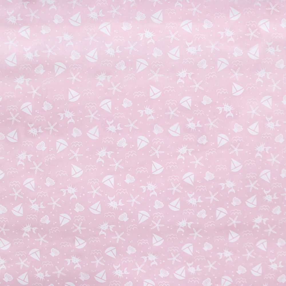 Tecido Tricoline Bear Textura Fundo Rosa Claro