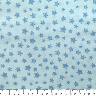 Tecido-Tricoline-Estrela-Riscada-Azul-Fundo-Branco-Della-Aviamentos-10495-1