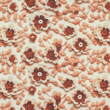 tecido-tricoline-digital-3d-flores-bordadas-marrom-della-aviamentos-10907 tecido-tricoline-digital-3d-flores-bordadas-marrom-della-aviamentos-10907