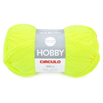 La-Hobby-Circulo-100g-Cor-1780-Amarelo-Neon-Della-Aviamentos