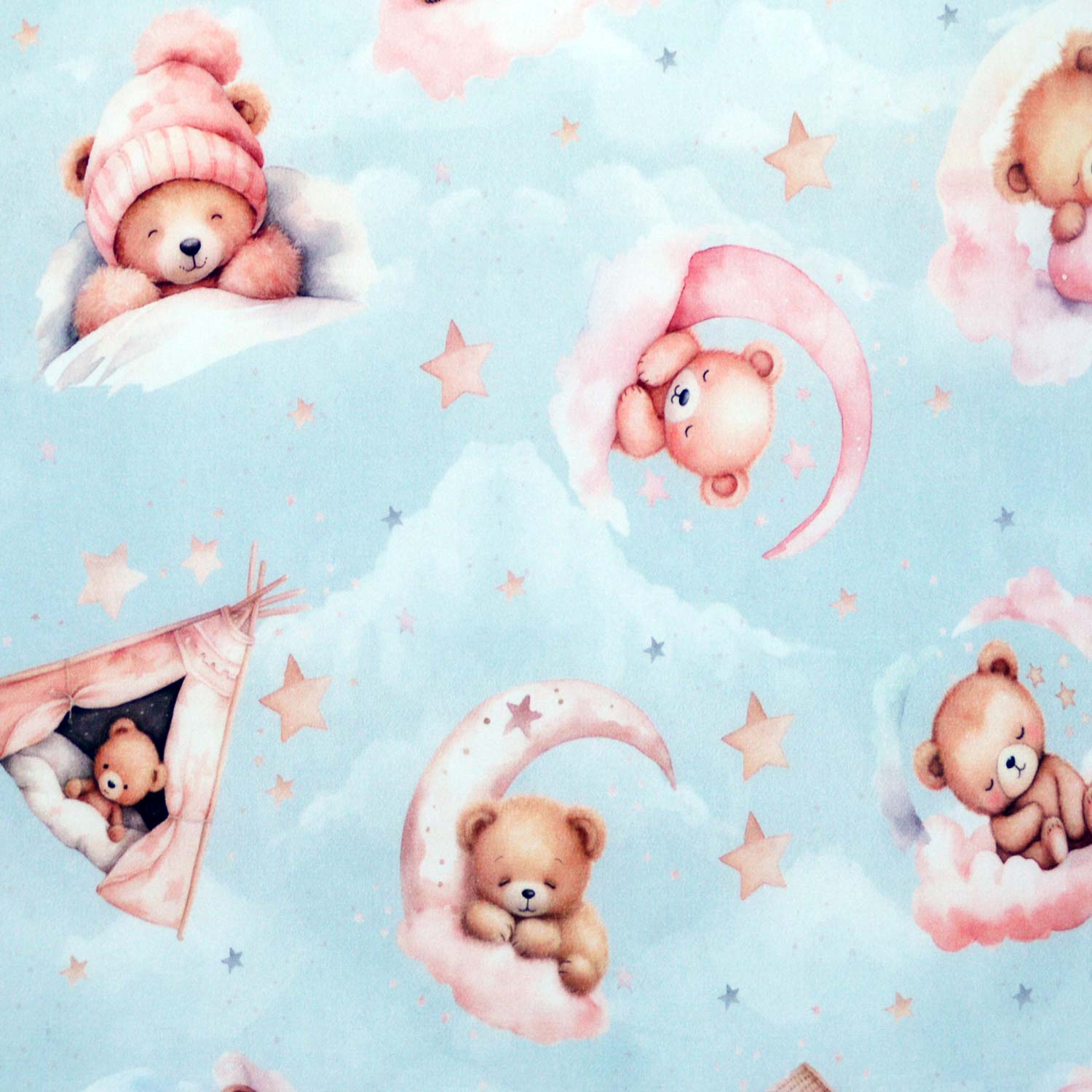 tecido-tricoline-estampado-digital-infantil-pink-bear-dream-della-aviamentos-tecidos-caldeira-11049