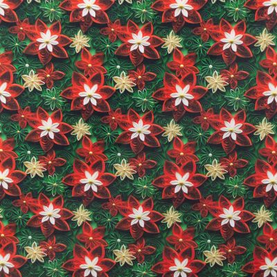 tecido-3d-flores-de-natal-fundo-verde-30-cm-11186