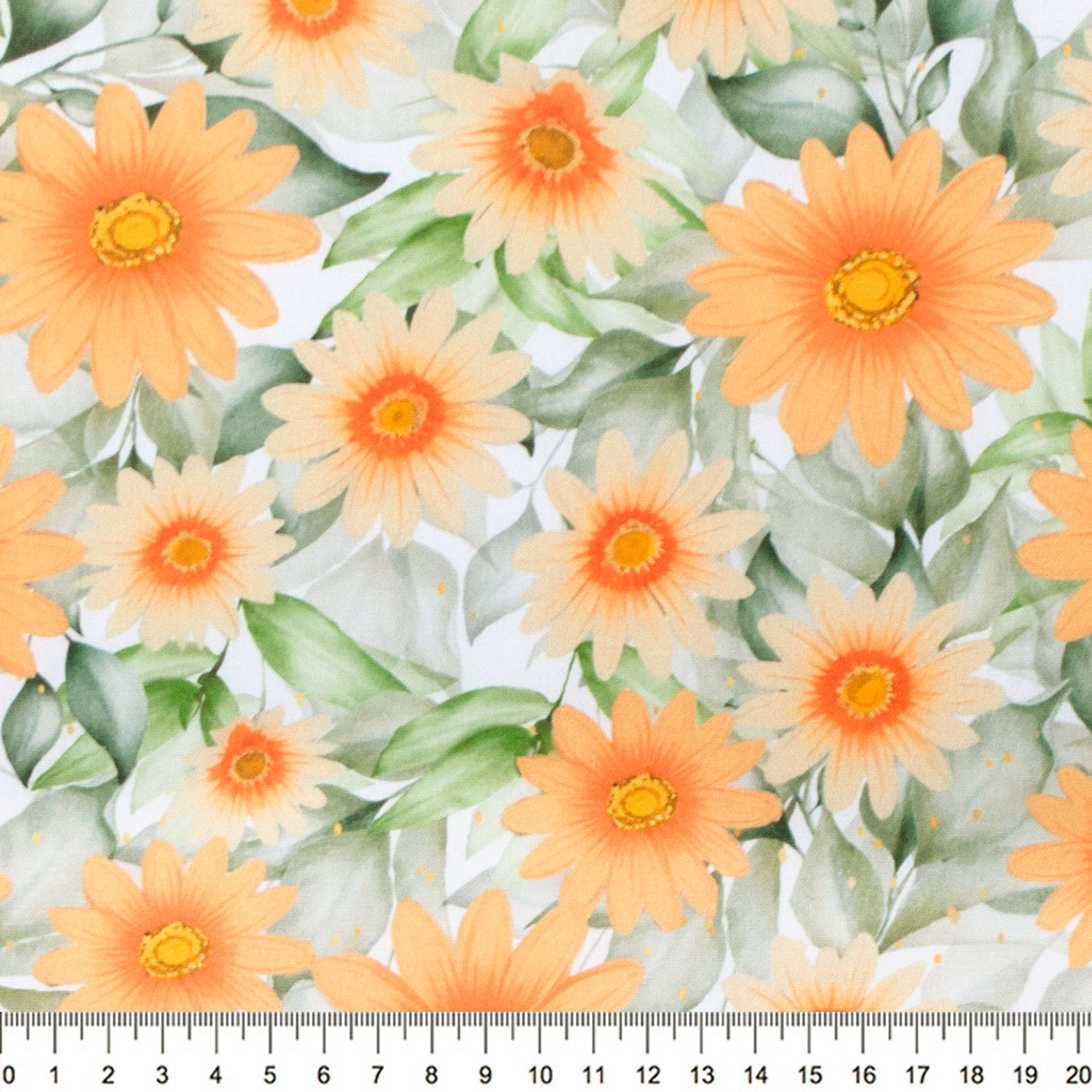 tecido-tricoline-margarida-laranja-fundo-branco-20cm-11275