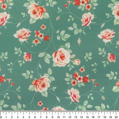 tecido-tricoline-rosas-coral-fundo-verde-20cm-11273