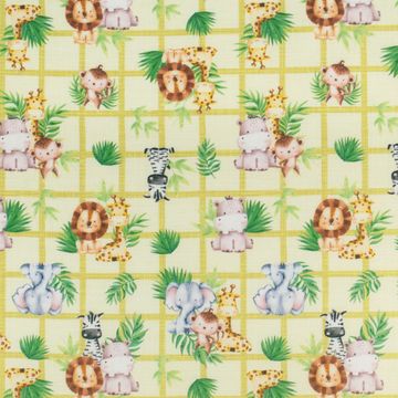 tecido-tricoline-animais-savana-fundo-quadriculado-30cm-11375 tecido-tricoline-animais-savana-fundo-quadriculado-30cm-11375