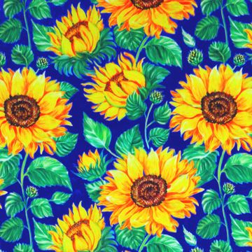 tricoline-girassol-grande-fundo-azul-della-aviamentos tricoline-girassol-grande-fundo-azul-della-aviamentos