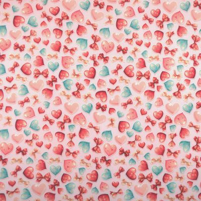 tricoline-coracoes-lacos-fundo-rosa-40-della-aviamentos