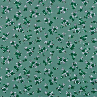 tricoline-flor-verde-fundo-verde-grama-escuro-della-aviamentos