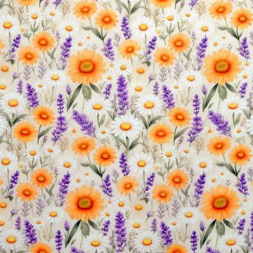 tricoline-margaridas-fundo-bege-palha-della-aviamentos tricoline-margaridas-fundo-bege-palha-della-aviamentos