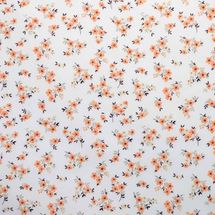 tricoline-flor-laranja-fundo-creme-della-aviamentos