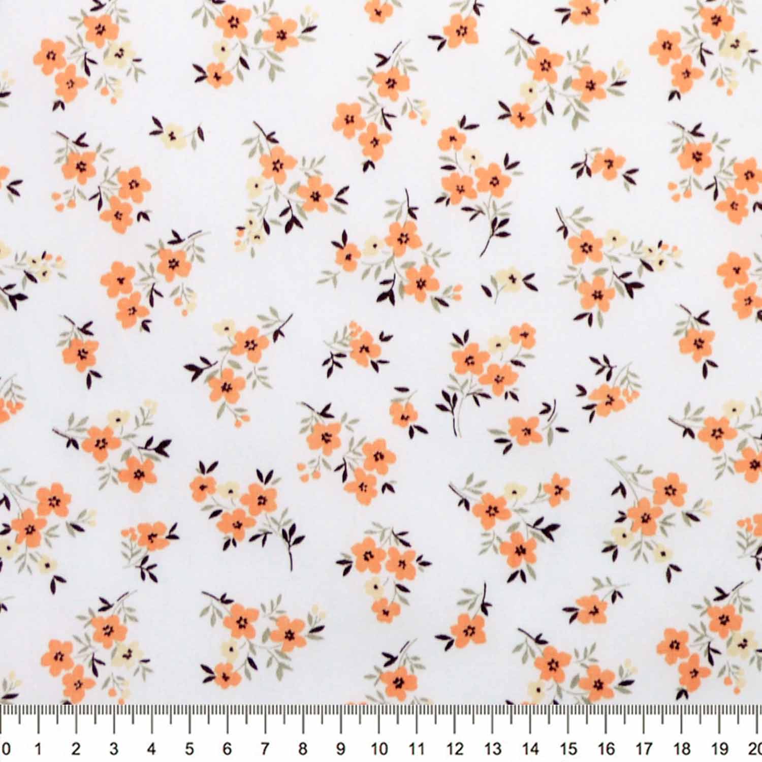 tricoline-flor-laranja-fundo-creme-20-della-aviamentos