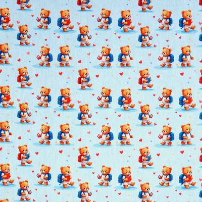 tricoline-digital-ursinhos-estudantes-40-della-aviamentos