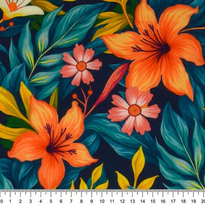 tricoline-digital-floral-hibriscus-tropicais-fundo-azul-marinho-della-aviamentos-20-11796